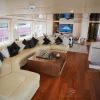 Luxurious interior of Benetti 110 Yacht