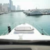 Luxury Superfly yacht cruising in Dubai waters